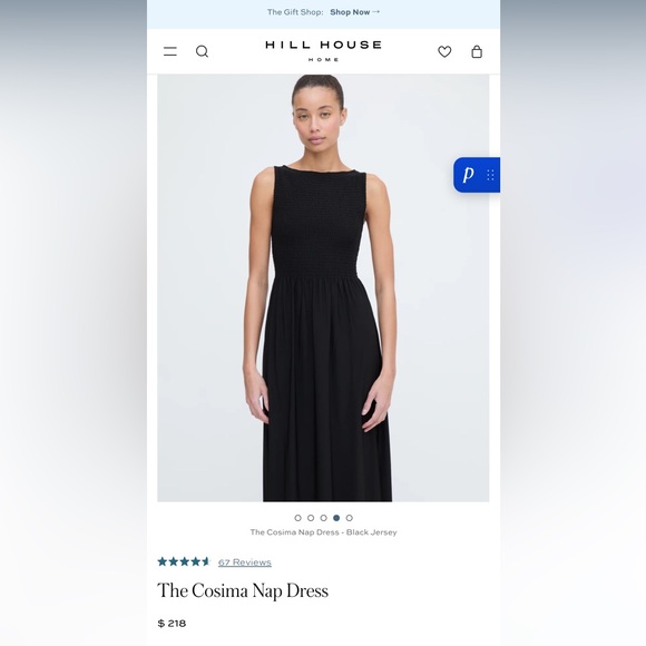 HILL HOUSE COSIMA DRESS NWT - Picture 2 of 12